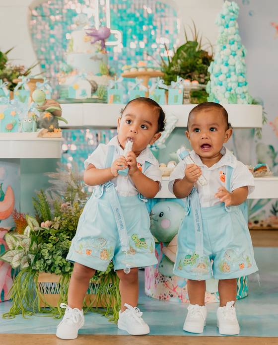 Festa infantil de Davi e Ravi 1 ano