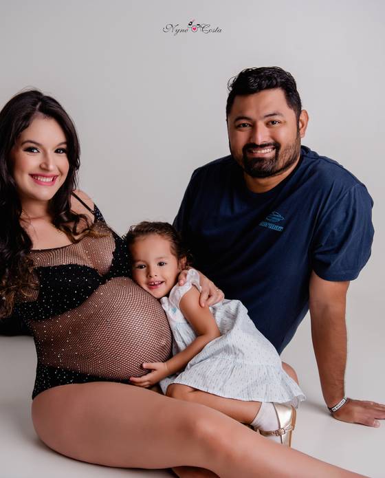 Gestante de Gestação Threice