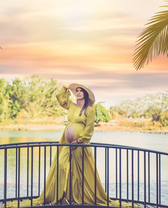 Gestante de Gestação Daiane 