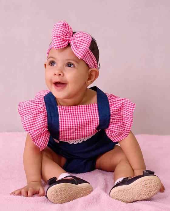 Ensaio Infantil de Ensaio Infantil - Luíza 1º aninho