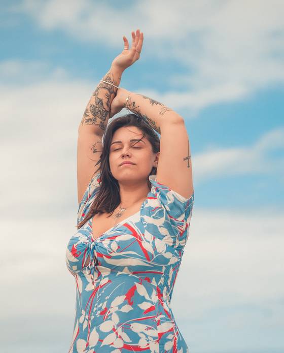 Brisa salgada - Ensaio Praiano de Eduarda