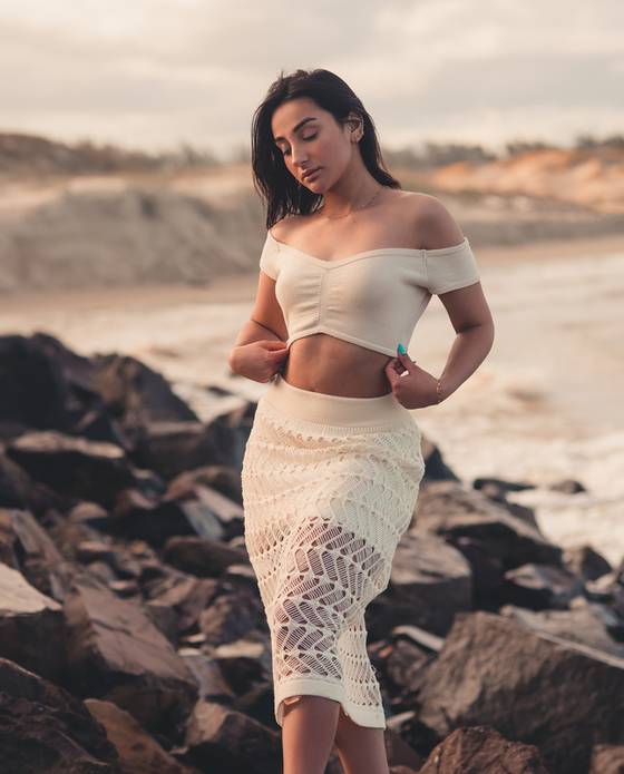 Brisa salgada - Ensaio Praiano de Julia