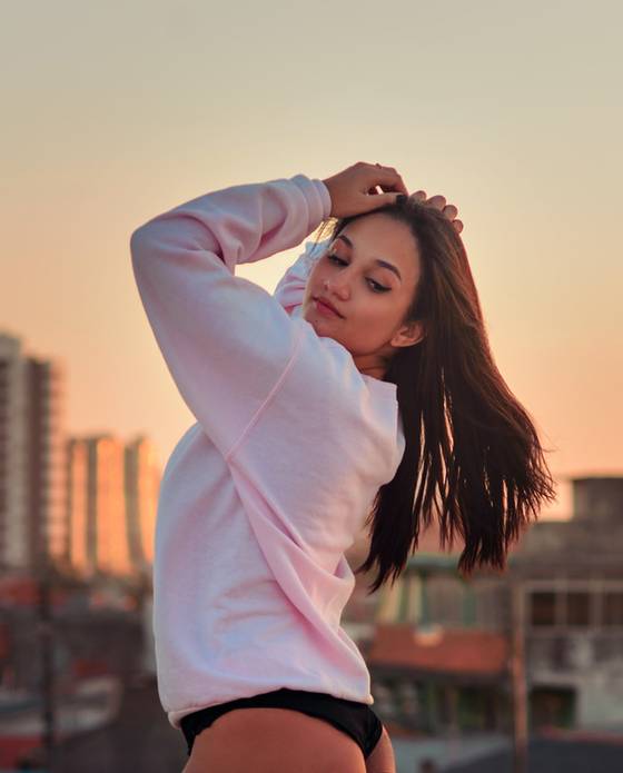 Brisa salgada - Ensaio Praiano de Leticia