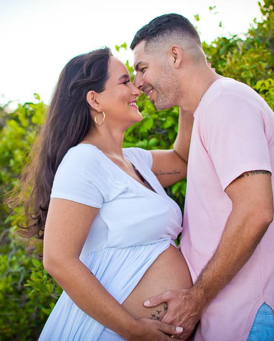 Ensaio Gestante de Doce Espera de Mariah - Ensaio Gestante Rhaissa & Daniel
