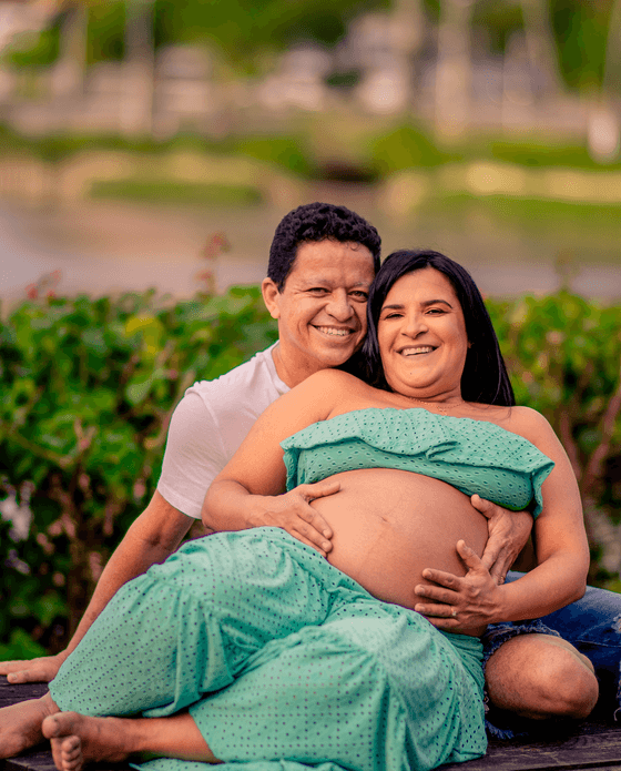 Ensaio Gestante de Doce Espera de Maria Sofia - Ensaio Gestante Adriana e Johnny