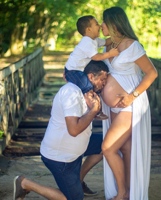 Ensaio Gestante de Doce Espera de Izadora - Ensaio Gestante Bruna & Dinho