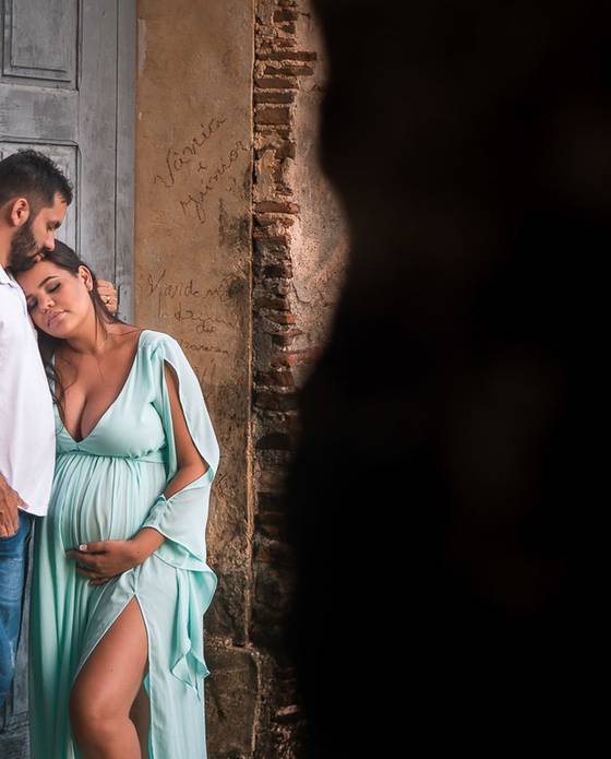 Ensaio Gestante de Doce Espera por Isaac - Vivi Matias e Clebson