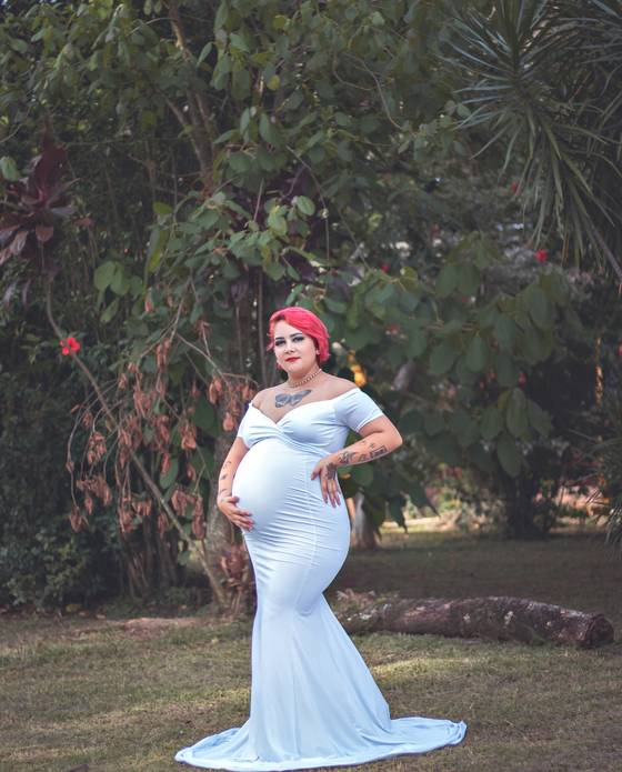 Gestante de A Espera da Agatha