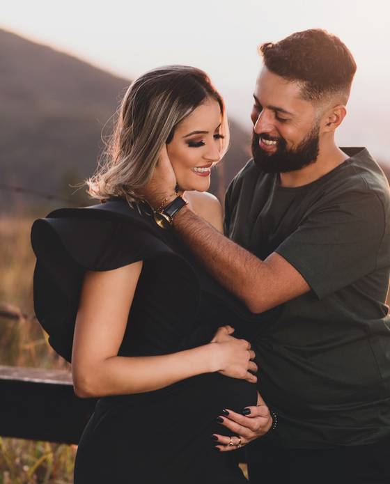 Gestante de Ensaio gestante Bruna