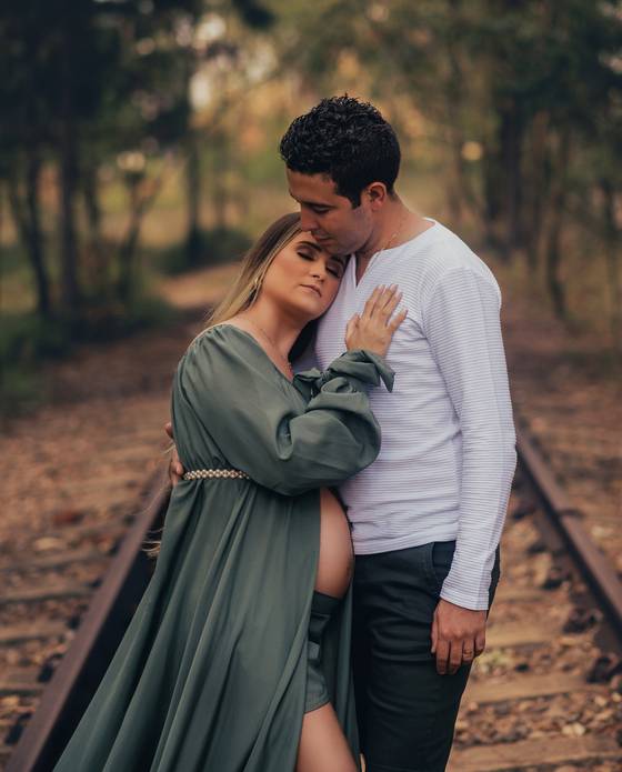 Gestante de  Letícia