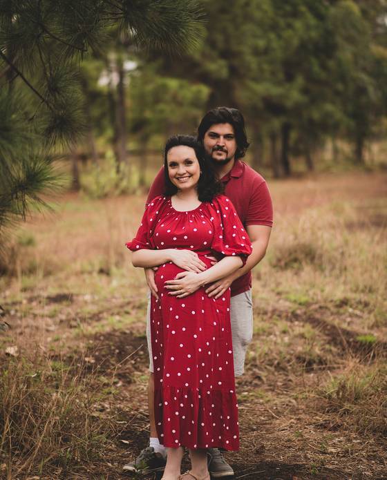 Gestante de Ensaio gestante Yvian