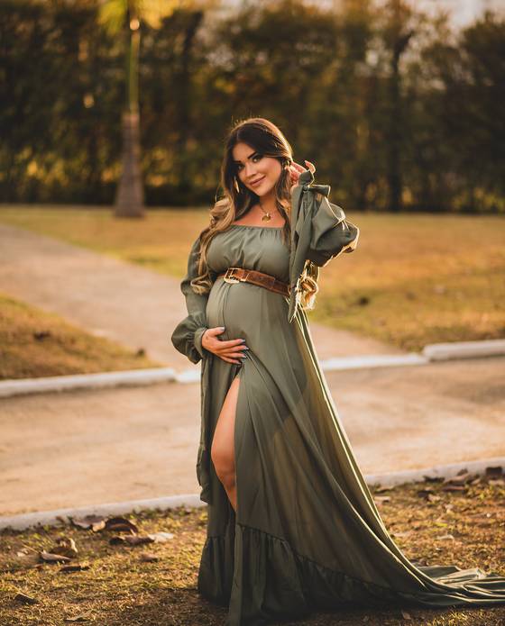 Gestante de Bruna Guedes 