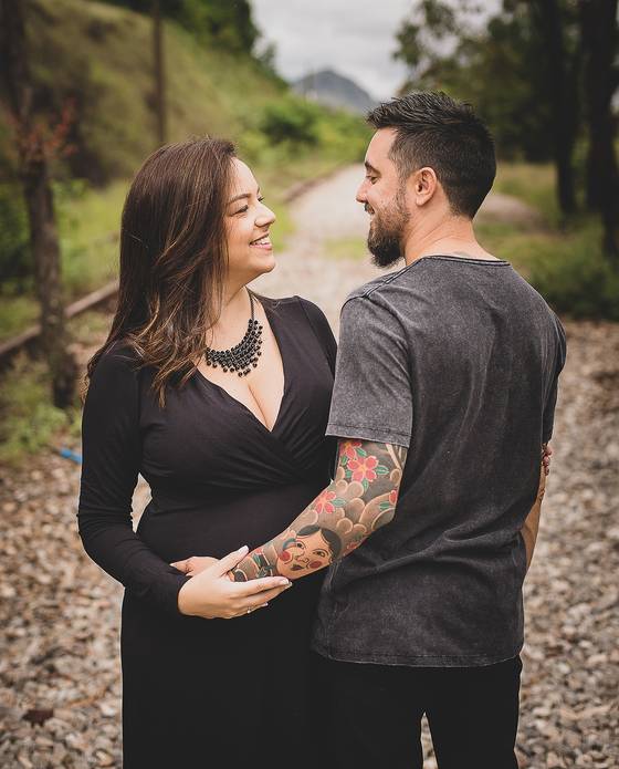 Gestante de Natália e Diogo Horst