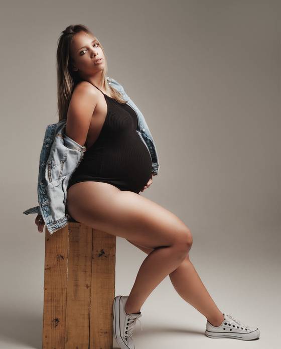 Gestante de Isabelle e Caio - Ensaio de Gestante