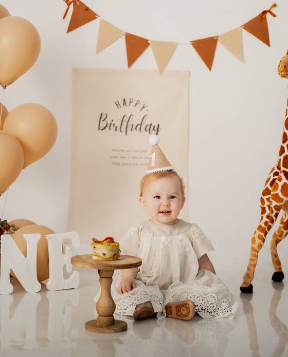 Kids de Smash the Cake - Maria Catarina 1 ano