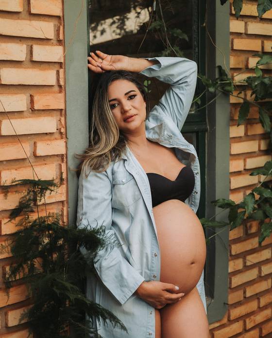 Gestante de Aline Novais -A doce espera da Manu