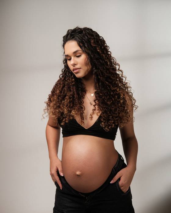 Gestante de Larissa Sobral