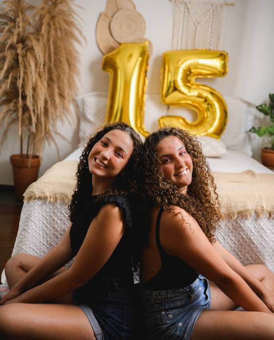 15 anos de Michaella e Gabriella - Ensaio de 15 anos