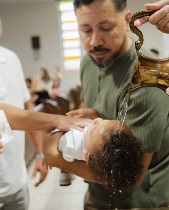 Batizado de Isabela e Lucas - Batizado 