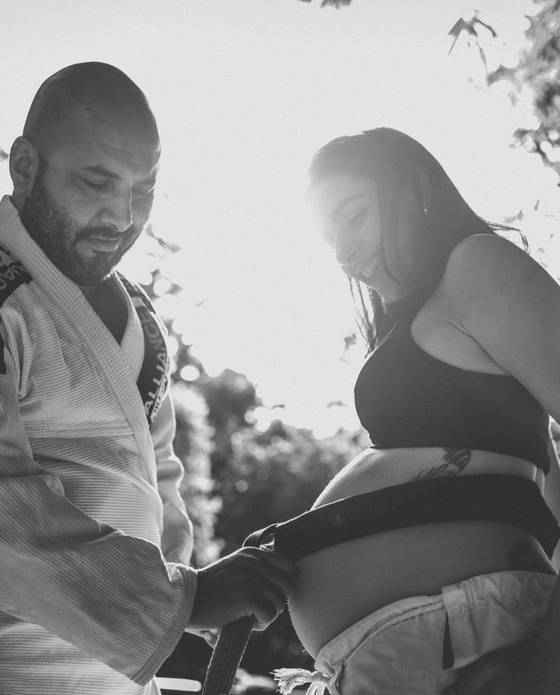 Gestante de Fernanda e Clermilson - Esperando a Maria Luiza