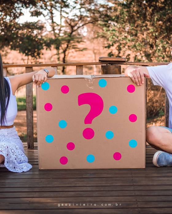 Revelação de Carol  e Felipe- Cha Revelação 