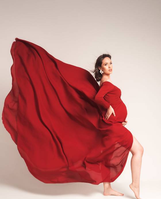 Gestante de Ensaio Gestante - Letícia e Gleiser - À espera do Benjamim