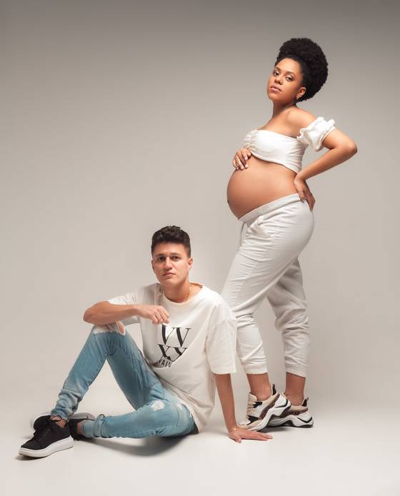 Gestante de Ariane e Diogo - à espera do Joaquim