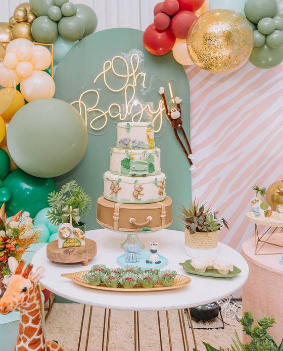 Evento de Chá de bebê da Jeisiane