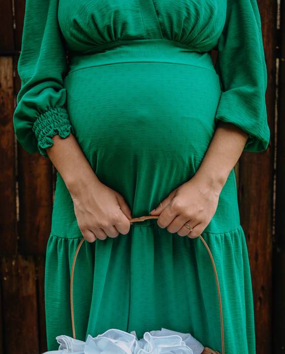 Gestante de Daniela e Thiago - a espera da Ágatha Daniele