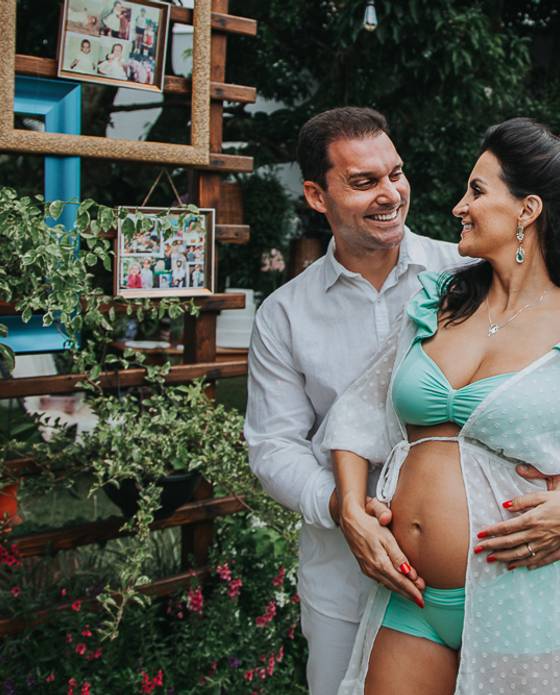 Ensaios de Chá de fralda - Jusávia (Ju) e Carlos Eduardo (Kadu)