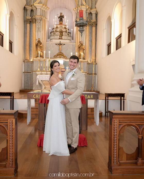 Casamento de Religioso Monique e Gustavo