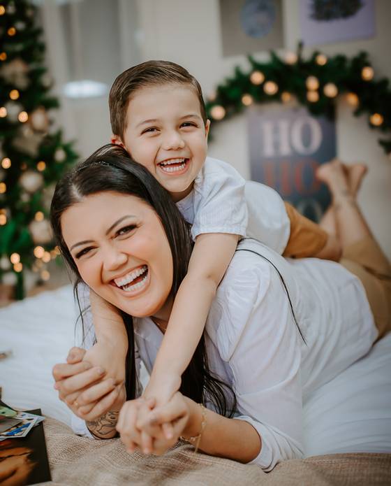 S•E•N•T•I•R em Família de Flavia e Joaquim - Memórias de Natal