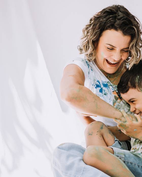 Família  de Dia das Mães 