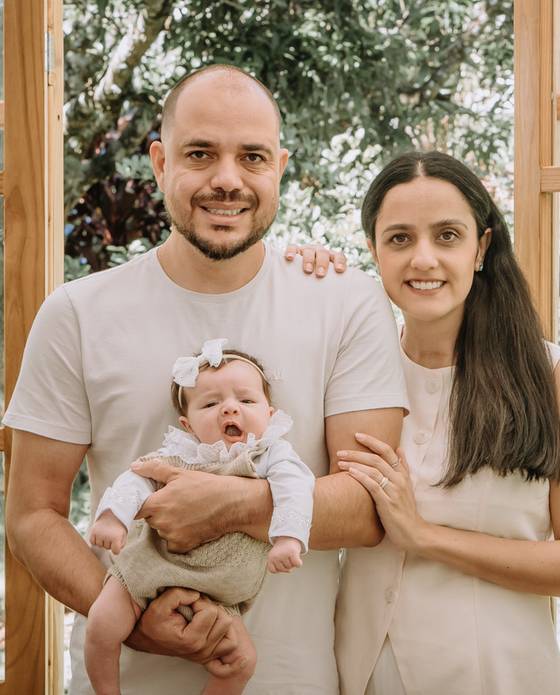 Família  de 40 dias da Serena