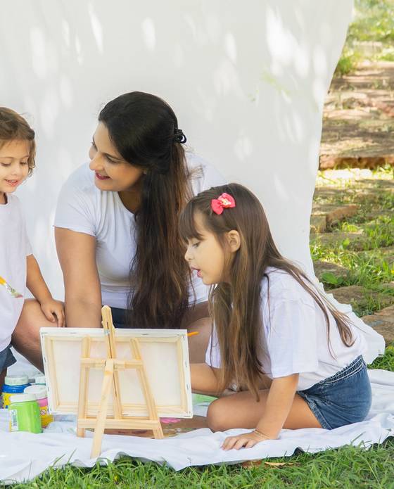 Família  de Dia das Mães