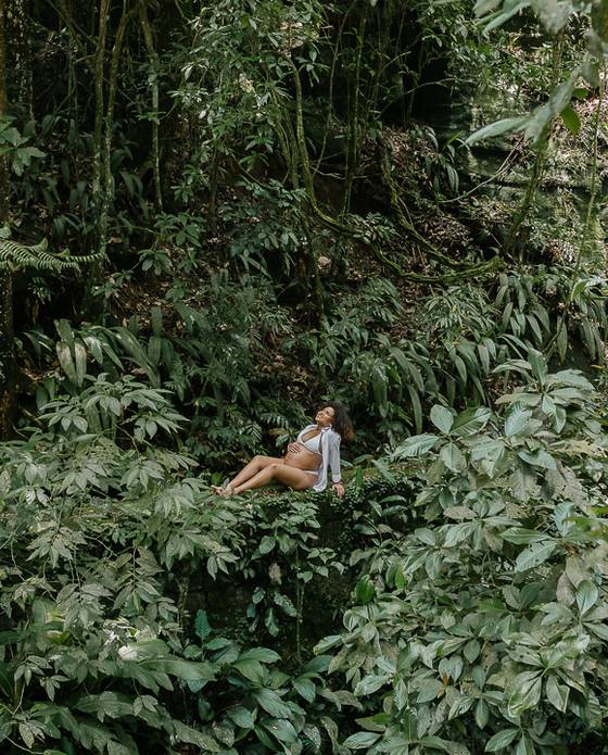 GESTANTES de Ensaio gestante na Floresta da Tijuca