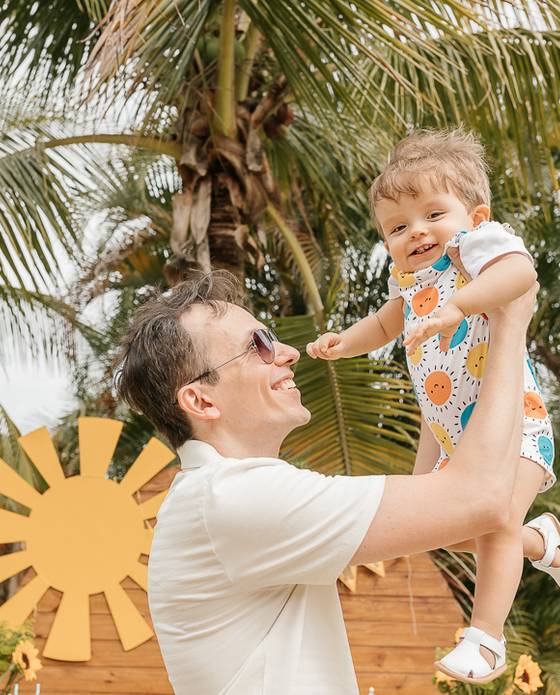 EVENTOS de 1ª volta ao sol do Antônio