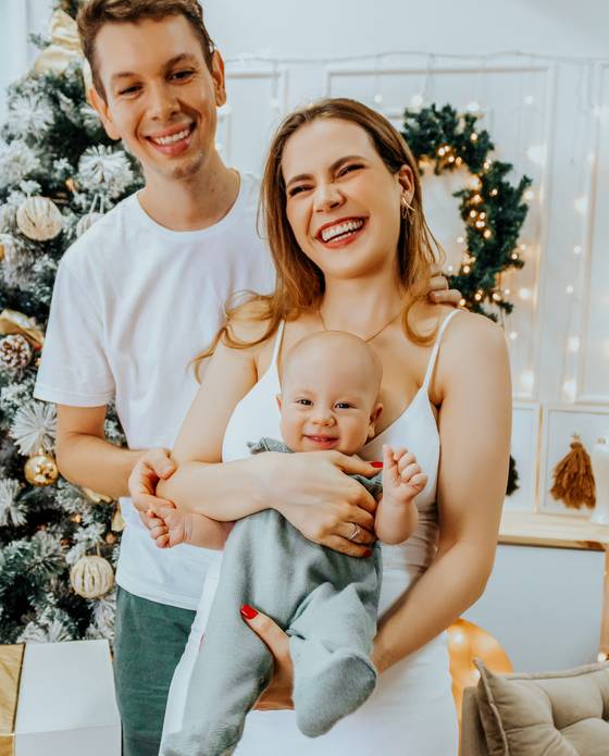 Ensaio Família  de Ensaio de Natal família em São José dos  Campos