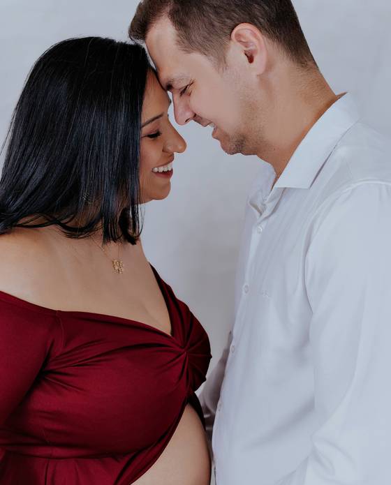 Ensaio Gestante de A doce espera da Isabella