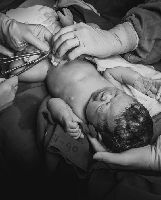 Parto  de A chegada de Maria Vitória 