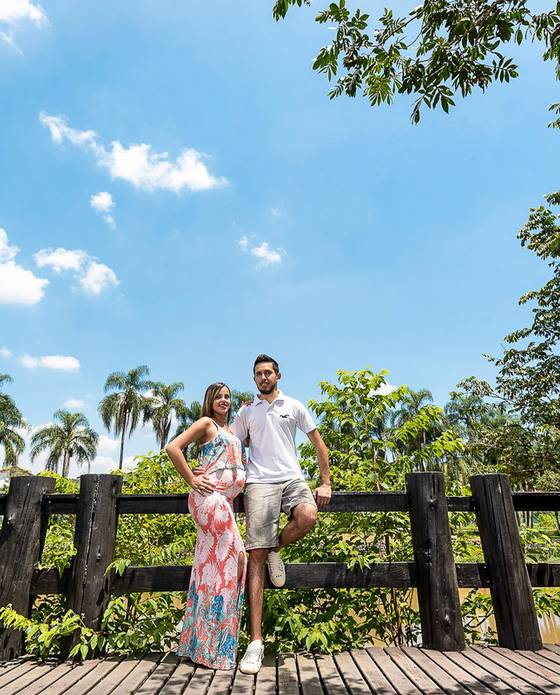 Ensaio Gestante e Família de Wesley e Thais