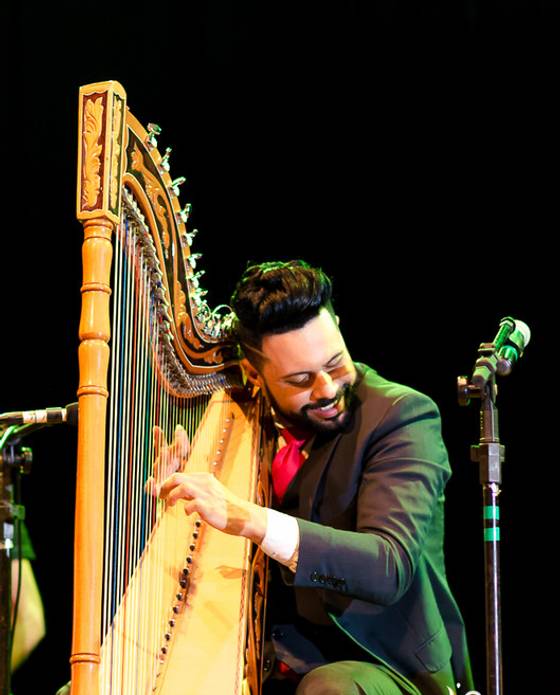 Criação e Edição - Fotografia e Vídeo de Concerto de Harpa Paraguaia