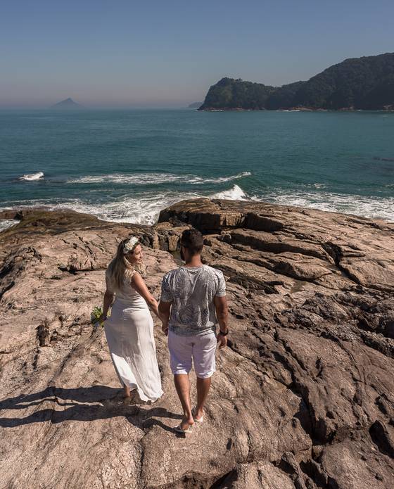 Ensaio Casal de Ensaio pré Wedding Litoral norte - Eli e Rafa