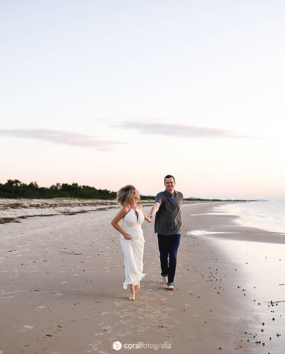 casais de Pré Casamento na Praia | Grazi e Gilmar