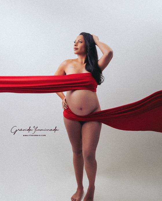 gestante de Gestante - Estúdio