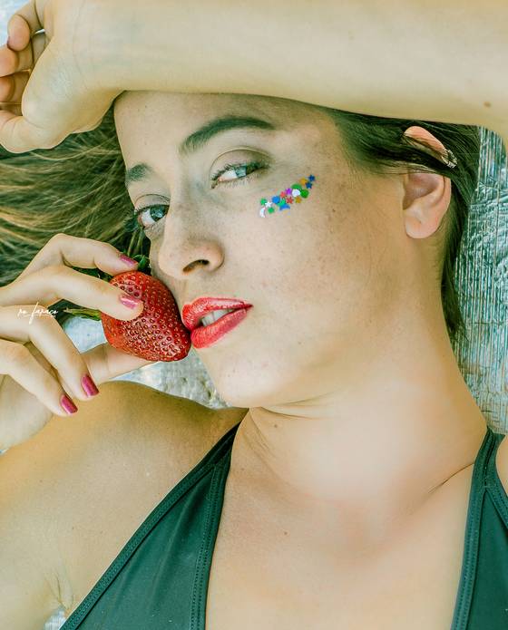 Editorial Portraits of Playful Presence Featuring Indiana