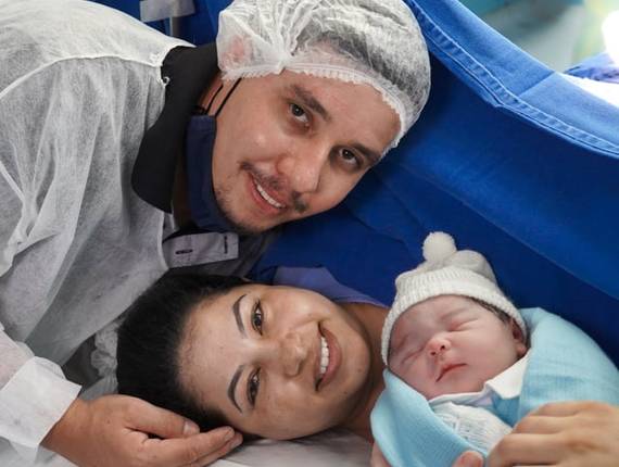 Parto Cesárea de Nascimento Felipe