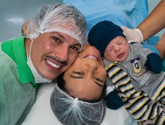 Parto Cesárea de Nascimento Filipe