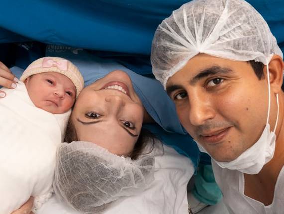 Parto Cesárea de Nascimento Sofia