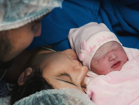 Parto Cesárea de Nascimento Sofia Helena 
